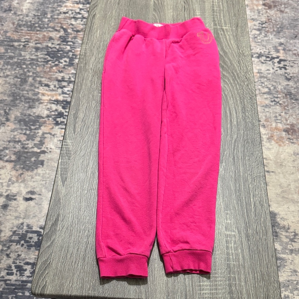 True Religion Vibrant Pink Kids Joggers